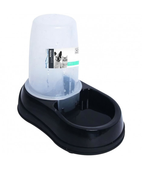 MPETS Distributeur d'eau WATER DISPENSER - Pour chat et chien - 1500ml - Noir