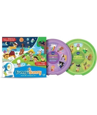 VTECH Funny Sunny - Pack 2 Disques N°1