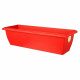 RIVIERA Jardiniere rectangulaire Grande Evolution 69cm - Contenance 18l - Rouge