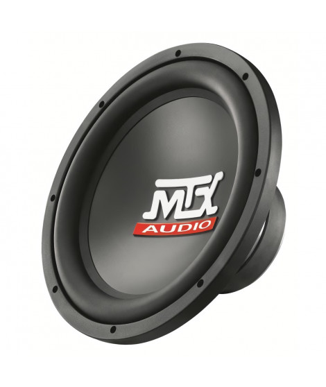 MTX RT12-04 Subwoofer voiture 30cm 4O 250W RMS pour caissons clos ou reflex membrane polypropylene