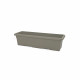 PLASTIKEN Jardiniere rectangulaire - 80 X 33 cm - Taupe