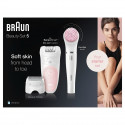 Braun, Epilateur Avec Tete Pivotante Smartlight SensoSmart, Avec Face spa 10 Micro, Kit Beauté SE 9975 KIT BEAUTE SE 5875