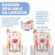 CHICCO Chaise Haute Polly 2 Start - 4 Roues fancy chicken