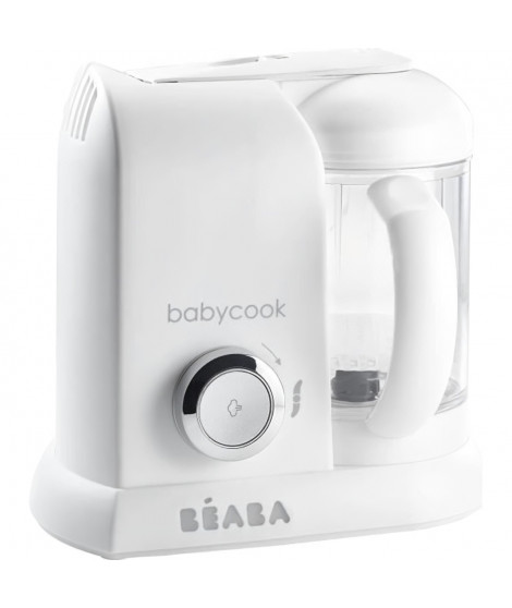 BEABA, Babycook Solo, robot bébé 4 en 1, blanc