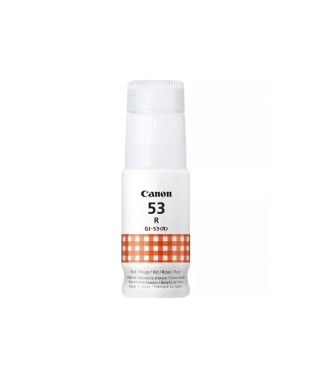 Bouteille d'encre - CANON - GI-53R - Rouge - Compatibilité PIXMA G650 et G550 - (4717C001)