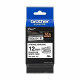 Ruban étiqueteuse laminé Brother P-TOUCH TZE-S231 - 12mm noir sur blanc extra gluey