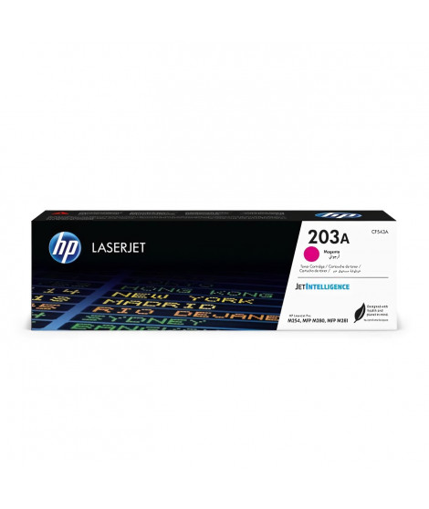 Cartouche de toner magenta HP 203A authentique pour HP Color LaserJet Pro M254/M280/M281