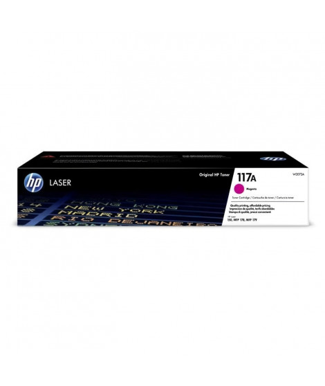 Cartouche de Toner Magenta Authentique HP 117A W2073A - HP Laser 150 / HP Laser MFP 178/179