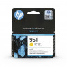 HP 951 Cartouche d'Encre Jaune Authentique (CN052AE)