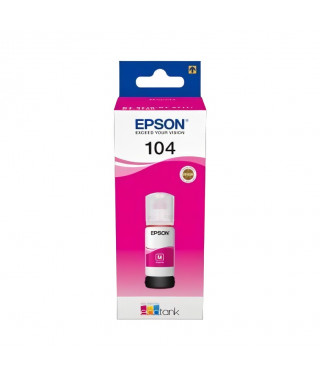 EPSON Kit de Remplissage d'Encre Epson EcoTank 104 - Magenta - Jet d'encre - 7500 Pages - 1 Unit(s) (C13T00P340)