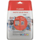 CANON Pack de 4 cartouches d'encre CLI-571 XL grande capacité Noir/Cyan/Magenta/Jaune (CLI571XL)
