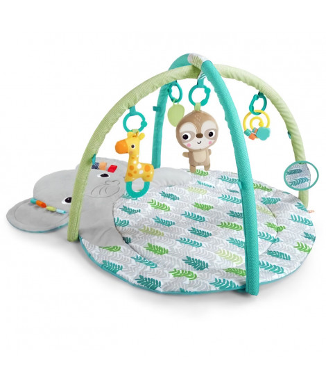 BRIGHT STARTS Tapis d'éveil Hug n Cuddle, éléphant