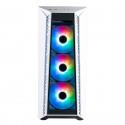 Boîtier Gaming - COOLER MASTER - MasterBox MB520 - Façade en verre - White ARGB - 3x120mm
