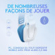 Casque GAMING - Léger - LOGITECH G - G335 FILAIRE - BLANC - Certifié Discord