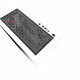 MRED - Boîtier PC Gamer ATX - Blanc RGB White Destroyer Strip-G