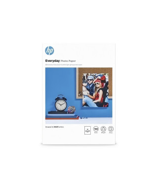 Papier photo brillant HP Everyday - 100 feuilles/A4/210 x 297 mm (Q2510A)