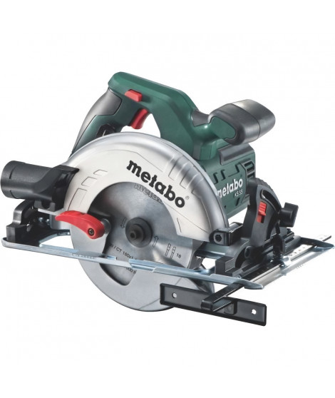 Scie circulaire METABO KS 55 - 1 200 W - Cadence de frappe 5600 cps/min - Profondeur de coupe 65 mm