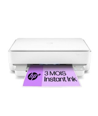 Imprimante tout-en-un HP Envy 6022e Jet d'encre couleur - Copie Scan - Idéal pour la famille - 3 mois d'Instant ink inclus av…