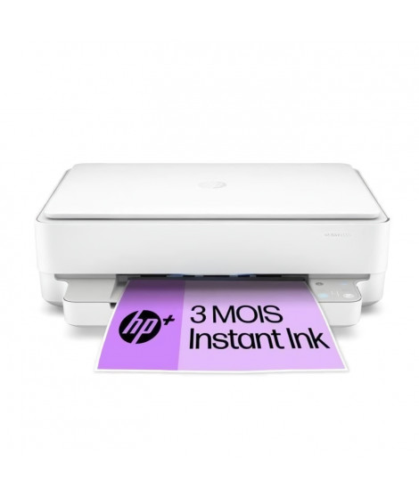 Imprimante tout-en-un HP Envy 6022e Jet d'encre couleur - Copie Scan - Idéal pour la famille - 3 mois d'Instant ink inclus av…