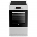 Cuisiniere induction - BEKO - FSM58301WC - 3 feux - 0,92 kwh/cycle - 50cm