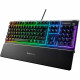 Clavier gamer mécanique - STEELSERIES - APEX 3 - Ultra silencieux - Noir