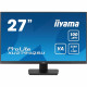 Ecran PC - IIYAMA - XUB2794QSU-B6 - 27 VA WQHD 2560 x 1440 - 1ms - 100Hz - HDMI DP - Pied réglable en hauteur