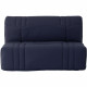 Banquette BZ DREAM - Tissu 100% Coton bleu foncé - Couchage 140x190 cm