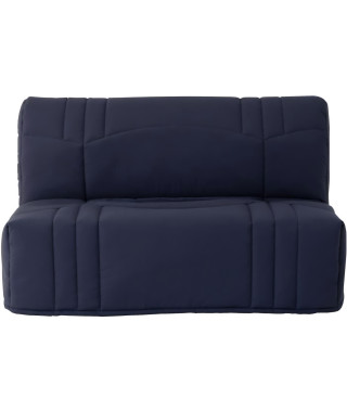 Banquette BZ DREAM - Tissu 100% Coton bleu foncé - Couchage 140x190 cm