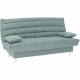 Clic clac 3 places LIV 20 - Tissu Soro vert amande - Couchage 125x190 cm - Avec coussins - L193 x P95 x H93 cm