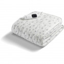 Surmatelas Chauffant - Imetec - 1 Place Adapto, 150x80cm - 6 Températures - 100% Coton Chauffage Rapide - Température Constante