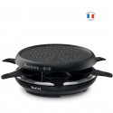 TEFAL RE12A810 Neo Deco Raclette 2en1, Appareil a raclette + grill 6 personnes, Revetement antiadhésif, Sans PBA, Fabriqué en…