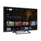 CONTINENTAL EDISON - CELED32SAG22B6 - TV LED - HD - 32'' (81 cm) - Smart Google TV - Wifi Bluetooth - 3xHDMI - 2xUSB