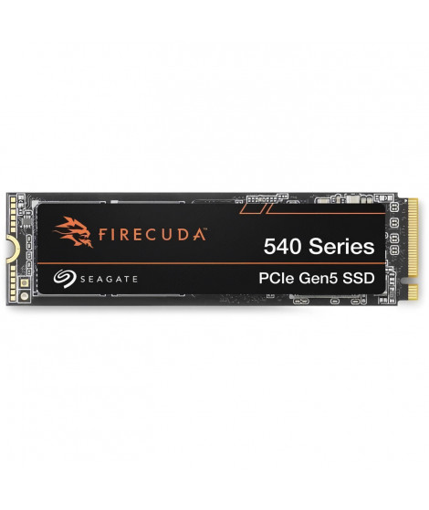 Disque SSD interne - SEAGATE - Firecuda 540 1to - M.2 2280 Pcle 5e génération (ZP1000GM3A004)