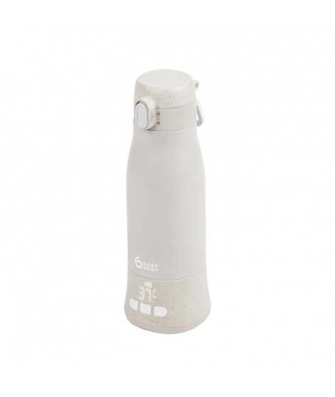 BABYMOOV Chauffe-biberon normade Moov & Feed, 340ml, minéral beige