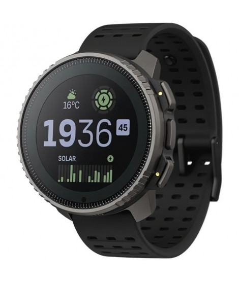 Montre connectée sport GPS - ALTIMETRE -  SUUNTO - VERTICAL TITANIUM SOLAR BLACK Diametre écran 49 mm