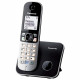 Panasonic KX-TG6811 Solo Téléphone Sans Fil Sans Répondeur Noir