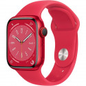 Apple Watch Series 8 GPS + Cellular - 41mm - Boîtier (PRODUCT)RED Aluminium - Bracelet (PRODUCT)RED Sport Band - Regular