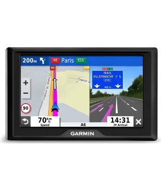 Navigateur GPS GARMIN Drive 52 LMT-S (SE) - Europe du Sud - 5 - TFT - écran tactile - Noir