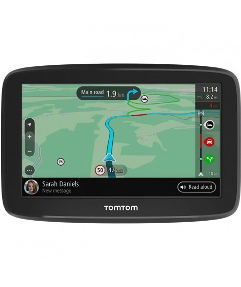 Navigateur GPS TOMTOM GO Classic 5 - Carte Europe 49 pays - Mises a jour Wi-Fi - Alertes de zones de danger