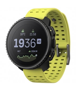 Montre connectée sport GPS - ALTIMETRE - SUUNTO - VERTICAL - Black Lime Diametre écran 49 mm