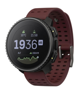 Montre connectée sport GPS - ALTIMETRE -SUUNTO VERTICAL BLACK RUBY Diametre écran 49 mm