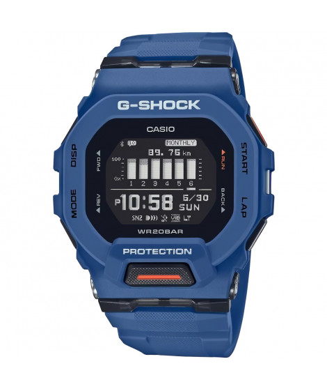 Montre G-SHOCK - CASIO - Resitante aux chocs - Multifonctions - Bleu