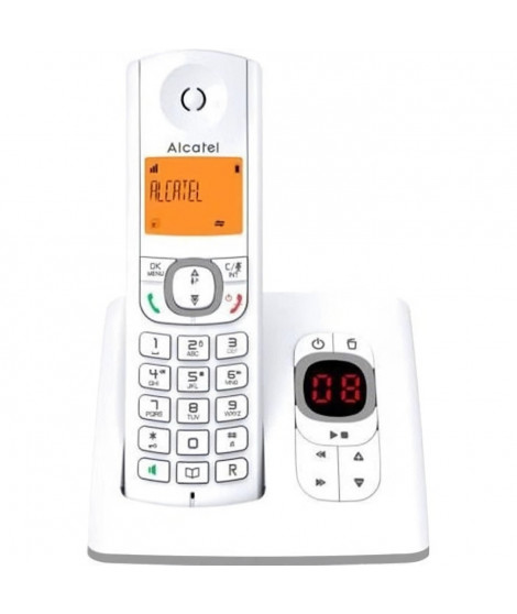 Téléphone sans fil ALCATEL F530 Voice Solo - Répertoire 50 noms et numéros - Gris