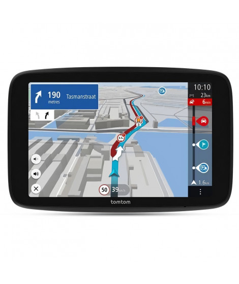 Navigateur GPS poids lourd - TOM TOM GO Expert Plus - Écran HD 6 - Cartes du monde