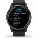GARMIN Venu 2 - Montre connectée GPS - Gray - Bracelet noir
