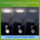 Plafonnier LED PHILIPS SuperSlim - 15W - 4000K - IP54 - Blanc