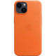 Coque APPLE iPhone 14 cuir Orange