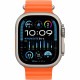 Apple Watch Ultra 2 GPS + Cellular- 49mm - Boîtier Titanium - Bracelet Orange Ocean Band