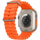 Apple Watch Ultra 2 GPS + Cellular- 49mm - Boîtier Titanium - Bracelet Orange Ocean Band