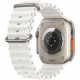 Apple Watch Ultra 2 GPS + Cellular- 49mm - Boîtier Titanium - Bracelet White Ocean Band